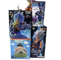 一番くじ ドラゴンボールフィギュア 4体セット ゴジータ ビルス 孫悟飯ビースト