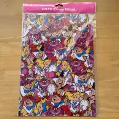 東京ディズニーリゾート アリス3ポケットクリアファイル A4