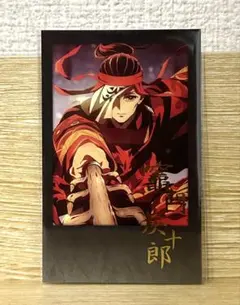 鬼滅の刃　ufotableダイニング 竈門炭十郎　チェキ風ブロマイド　箔押し