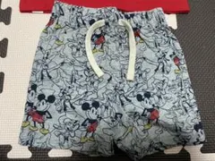 下のみ　90ミッキー　ハーパン半袖　Tシャツ　夏服　ベビー服　子供服