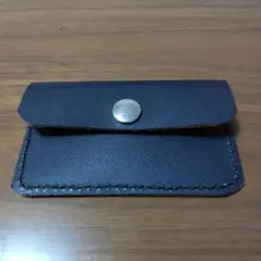 本革牛革カードケースハンドメイド総手縫い