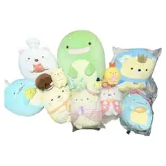 すみっコぐらし 14点 まとめ売り ぬいぐるみ とかげ(本物) 王子 一番くじ