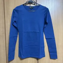 agnès b. アニエスベー　青 長袖Tシャツ T1