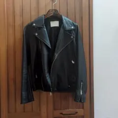JEANS FACTORY シープスキン レザージャケット 36