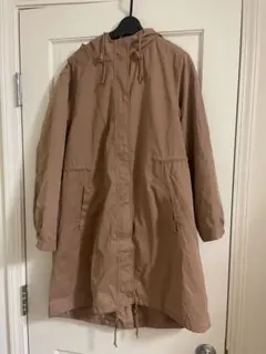 Glacier フード付きモッズコート ブラウン　スプリングコート　M　グラシア