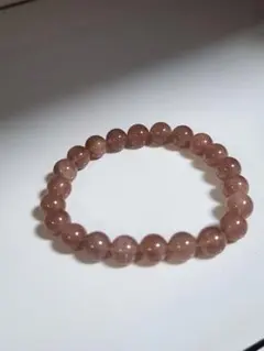 近日大幅値下げ予定　ストロベリークォーツ　8mm　苺水晶　恋愛成就