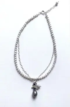 パールチョーカー ネックレス 真珠ジュエリー 作家もの