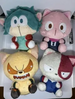 僕のヒーローアカデミア アニマルぬいぐるみ 4種セット