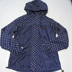 150★グルービーカラーズ★変わりドット柄！ナイロンジャンパー★S