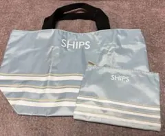 SHIPS トートバッグ ポーチ付きのサムネイル