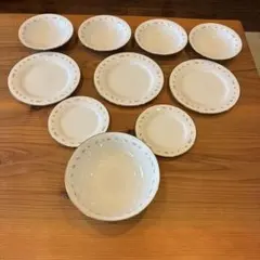 ノリタケ皿セット　日本陶器会社　 花柄 食器セット 10点セット