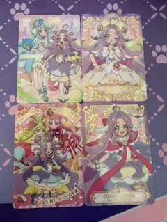 名探偵プリキュア キラキラカードグミ 4枚セット