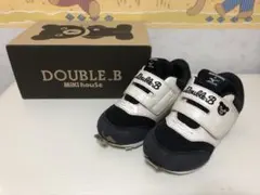 ミキハウス ダブルビー スニーカー ミキハウス×ミズノ コラボ（17.5㎝）