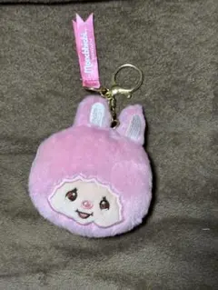 モンチッチ うさぎ ぬいぐるみマスコット ピンク
