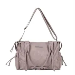 FANCY CLUB BELTED WASHING LEATHER グレー - メルカリ