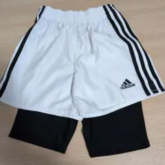 アディダス　ショートパンツ　スパッツ　130㌢