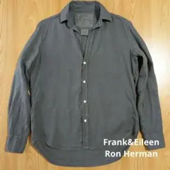 Frank & Eileen ブラック長袖シャツ XS ⭐️お値下げしました 