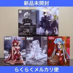 ぬーどるストッパー　シンデレラ　レッド　初音ミク椿　2B ちょこのせ　5体セット