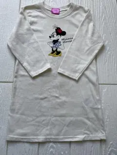 ミニー　長袖 ワンピース 95