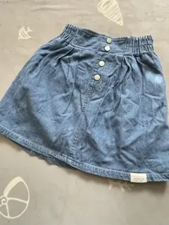 PINK-latte デニムスカート インパン付き