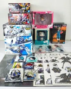 GUNDAM 시리즈 건프라, 피규어, 상품 세트