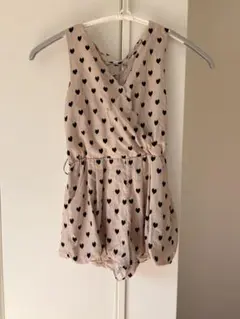 Lagunamoon ハート柄ノースリーブオールインワン