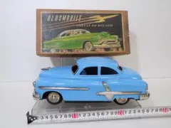 米澤オペル オリンピア レコルト オープン黄緑ブリキ tin toy car箱無 米澤オペル オリンピア レコルト オープン黄緑ブリキ tin toy car箱無