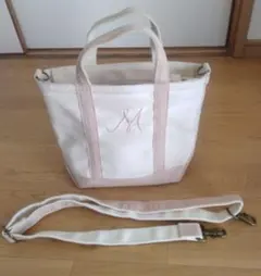 L.L.Beanイニシャル入り「М」 キャンバス トートバッグ 2wayのサムネイル
