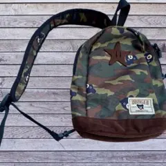 美品　ミキハウス　ダブルb ななめかけバック　ショルダー　子供用のサムネイル