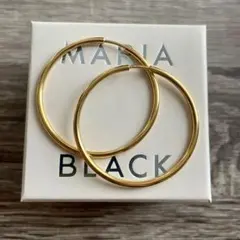 MM6 メゾンマルジェラMARGIELA シルバー フープ ピアス/アパルトモン