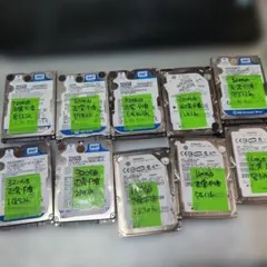 1233 HDD 3.5インチ 500GB 640GB 正常 6個 - メルカリ