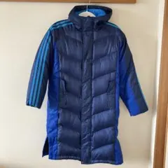 adidas　ベンチコート　140cm ダウン