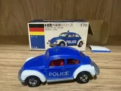 トミカ 青箱 F70 フォルクスワーゲンポリスカー VWフェア限定絶版当時