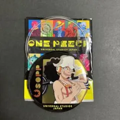 ワンピース缶バッジ(2024.USJ限定)/『ウソップ②』/極美品
