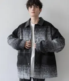 RAGEBLUE シャギーカバーオールジャケット