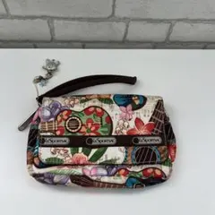 LeSportsac フラワーギターポーチ