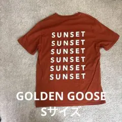 GOLDEN GOOSE オレンジ　tシャツ　Sサイズのサムネイル