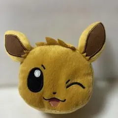 ポケモン イーブイ ぬいぐるみミニポーチ　フェイスポーチ