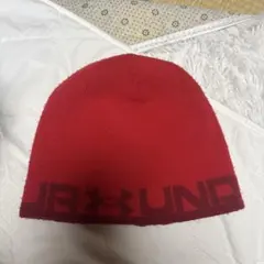 Under Armour 赤 ニット帽