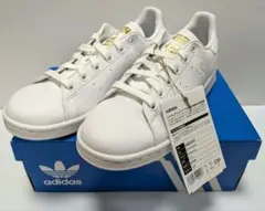 新品未使用　adidas スタンスミス　ホワイトゴールド　スニーカー 23cm