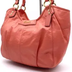 COACH Ashley Leather Tote Hobo Pink Y2K