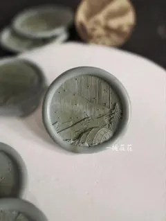 f37【ラスト1点】オーロラ　シーリングスタンプ　スタンプヘッド　封蝋