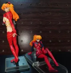 ヱヴァンゲリヲン DCシリーズ アスカ 2体 ガシャポン
