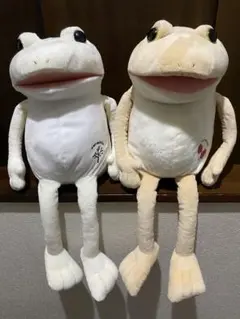 おとぼけケロピョン　あっぷりけジャンボ　ぬいぐるみ　限定　カエル 2種