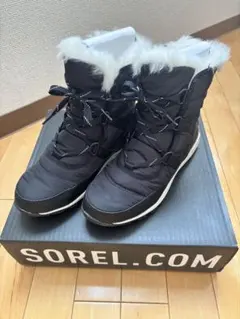 SOREL スノーブーツ （ウィットニー ショート レース Black）