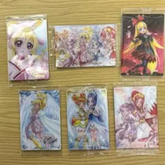 プリキュアウエハース10 ドキドキ！プリキュア カード6枚セット