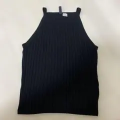 DIVIDED H&M ブラック タンクトップ S