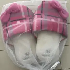 Rady HELLOKITTY スリッパ キティちゃん ピンク チェック レア
