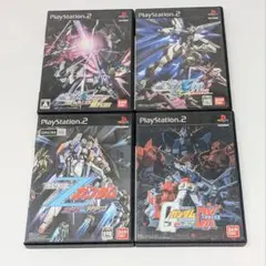 PS2ソフト 機動戦士ガンダムシリーズ 4本セット