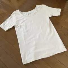 無印良品 レディース　XL あったか綿 半袖アンダー インナー ライトベージュ